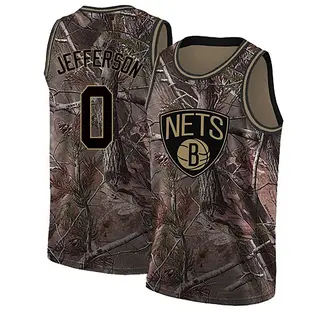 Brooklyn Nets Men's Joshua Jefferson Camo Swingman Realtree Collection Jersey