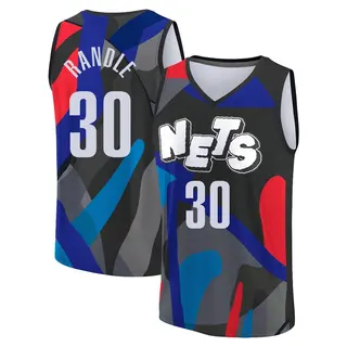 Brooklyn Nets Men's Julius Randle Black Fast Break 2023/24 City Edition Jersey