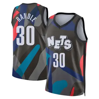 Brooklyn Nets Men's Julius Randle Black Swingman 2023/24 City Edition Jersey