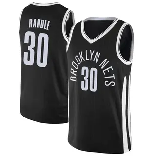 Brooklyn Nets Men's Julius Randle Black Swingman Jersey - City Edition