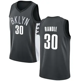 Brooklyn Nets Men's Julius Randle Gray Swingman Jersey - Statement Edition