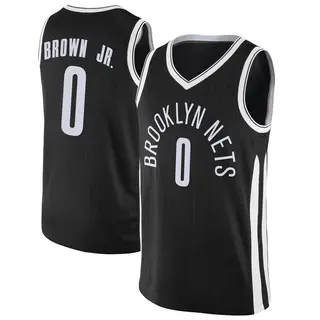 Brooklyn Nets Men's Mikel Brown Jr. Black Swingman Jersey - City Edition
