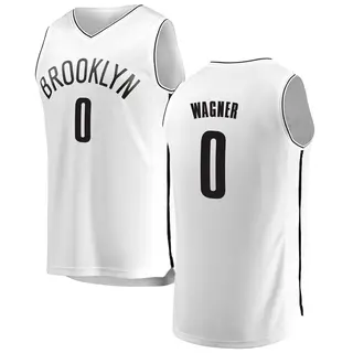 Brooklyn Nets Men's Moritz Wagner White Fast Break Jersey - Association Edition