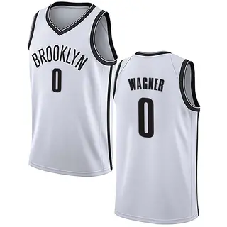 Brooklyn Nets Men's Moritz Wagner White Swingman Jersey - Association Edition