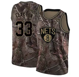 Brooklyn Nets Men's Nic Claxton Camo Swingman Realtree Collection Jersey