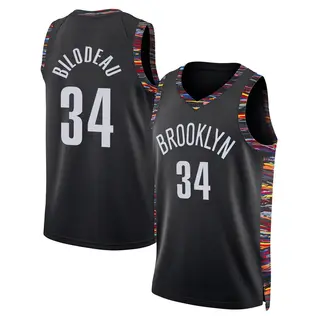 Brooklyn Nets Men's Tyler Bilodeau Black Swingman 2025/26 City Edition Jersey