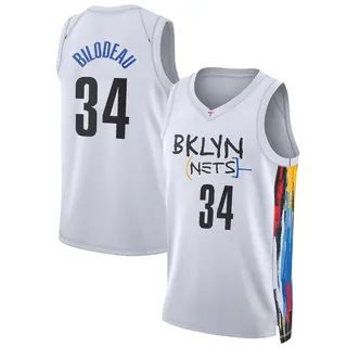 Brooklyn Nets Men's Tyler Bilodeau White Swingman 2022/23 City Edition Jersey