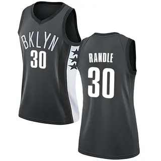 Brooklyn Nets Women's Julius Randle Gray Swingman Jersey - Statement Edition