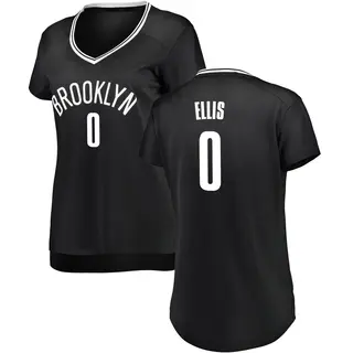 Brooklyn Nets Women's Keon Ellis Black Fast Break Jersey - Icon Edition