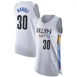 Brooklyn Nets Youth Julius Randle White Authentic 2022/23 City Edition Jersey