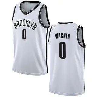 Brooklyn Nets Youth Moritz Wagner White Swingman Jersey - Association Edition