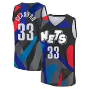 Brooklyn Nets Youth Nic Claxton Black Fast Break 2023/24 City Edition Jersey