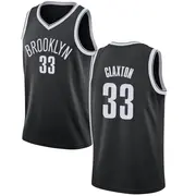 Brooklyn Nets Youth Nic Claxton Black Swingman Jersey - Icon Edition